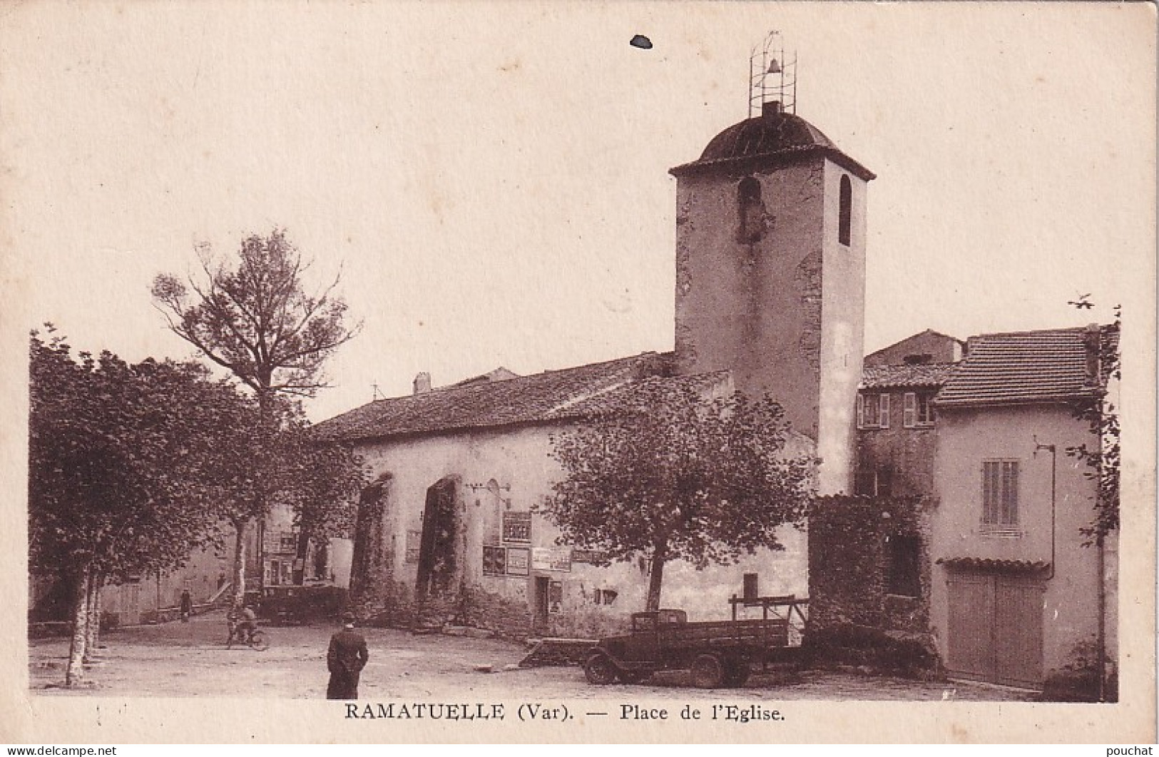 Z++ Nw-(83) RAMATUELLE - PLACE DE L'EGLISE - Ramatuelle