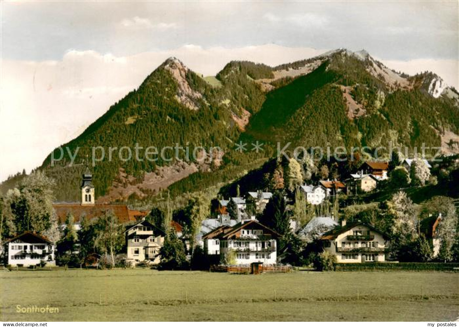 73670854 Sonthofen Oberallgaeu Mit Gruenten Sonthofen Oberallgaeu - Sonthofen