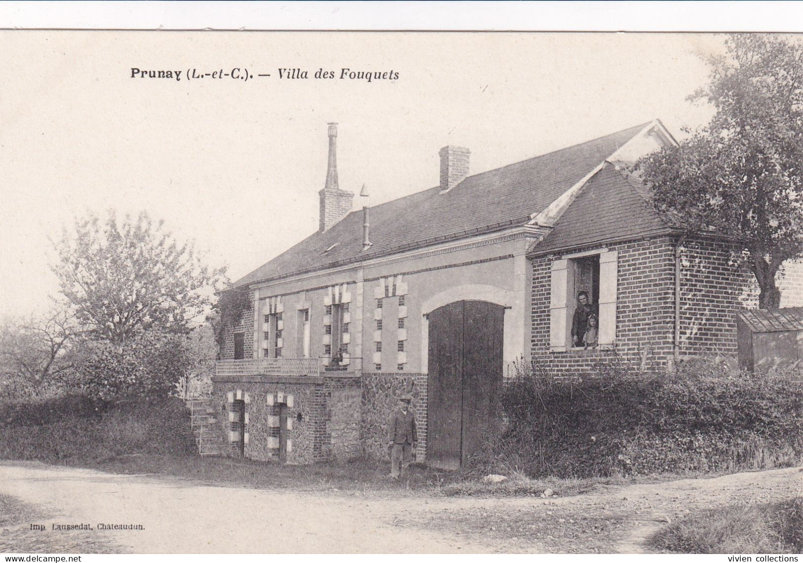 Prunay (41 Loir Et Cher) Villa Des Fouquets - édit. Laussedat - Sonstige & Ohne Zuordnung