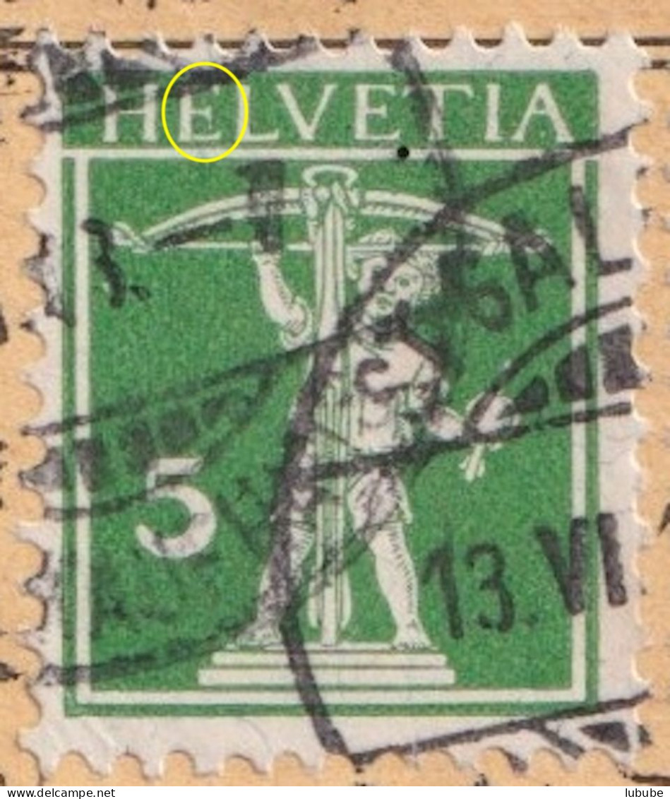 R Brief  "Hochbau U. Gesundheitswesen Stadt St.Gallen"         1913 - Storia Postale