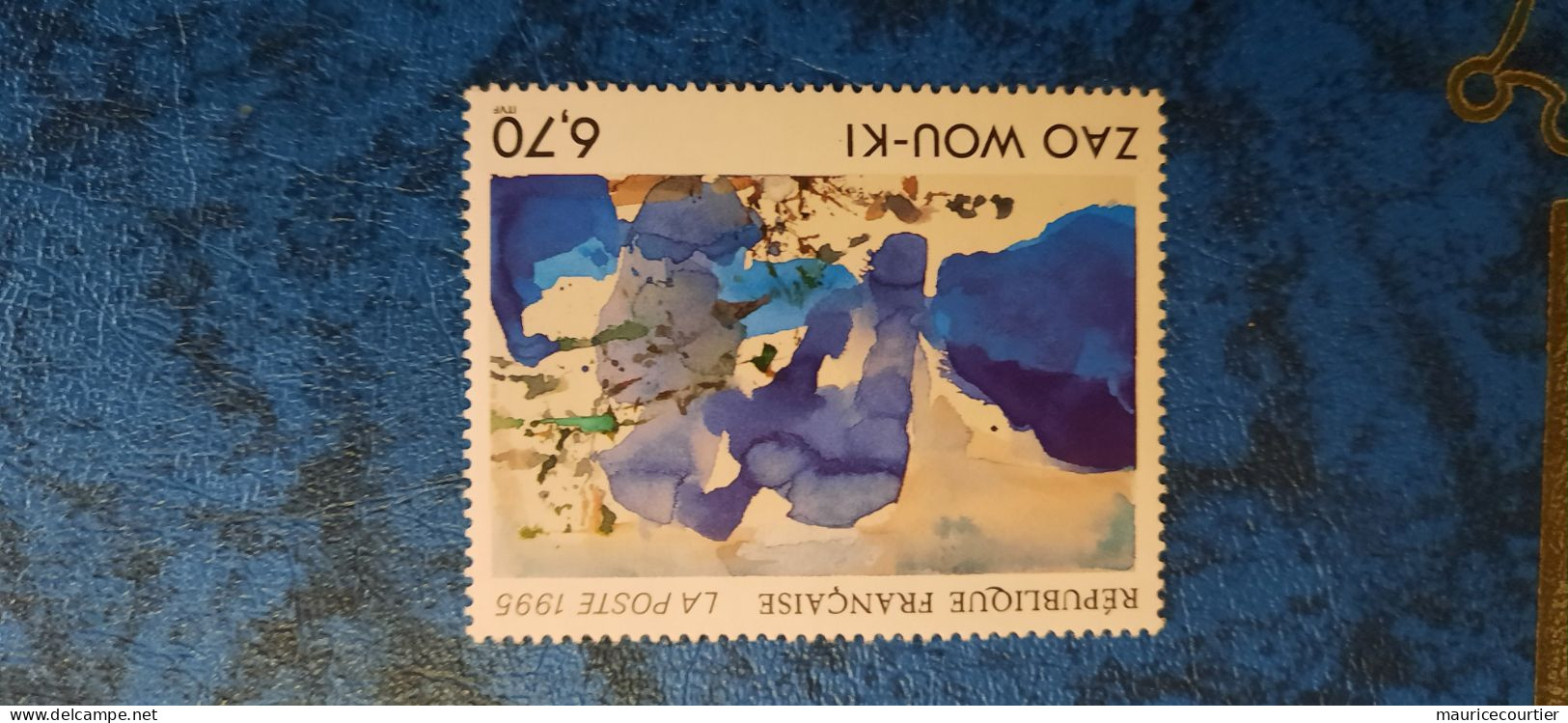 Zao Wou Ki - Unused Stamps