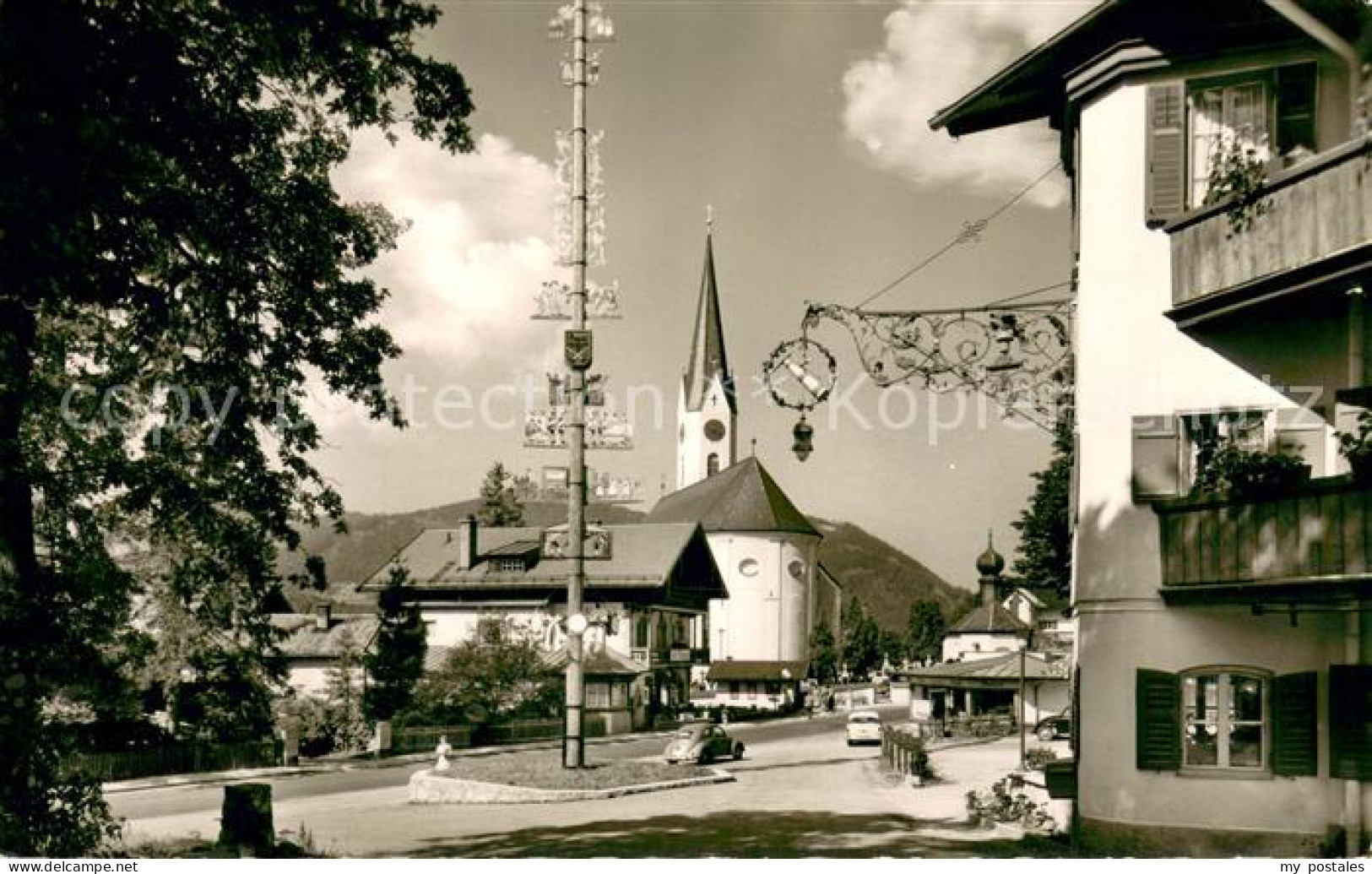 73670775 Schliersee Ortspartie Am Maibaum Schliersee - Schliersee