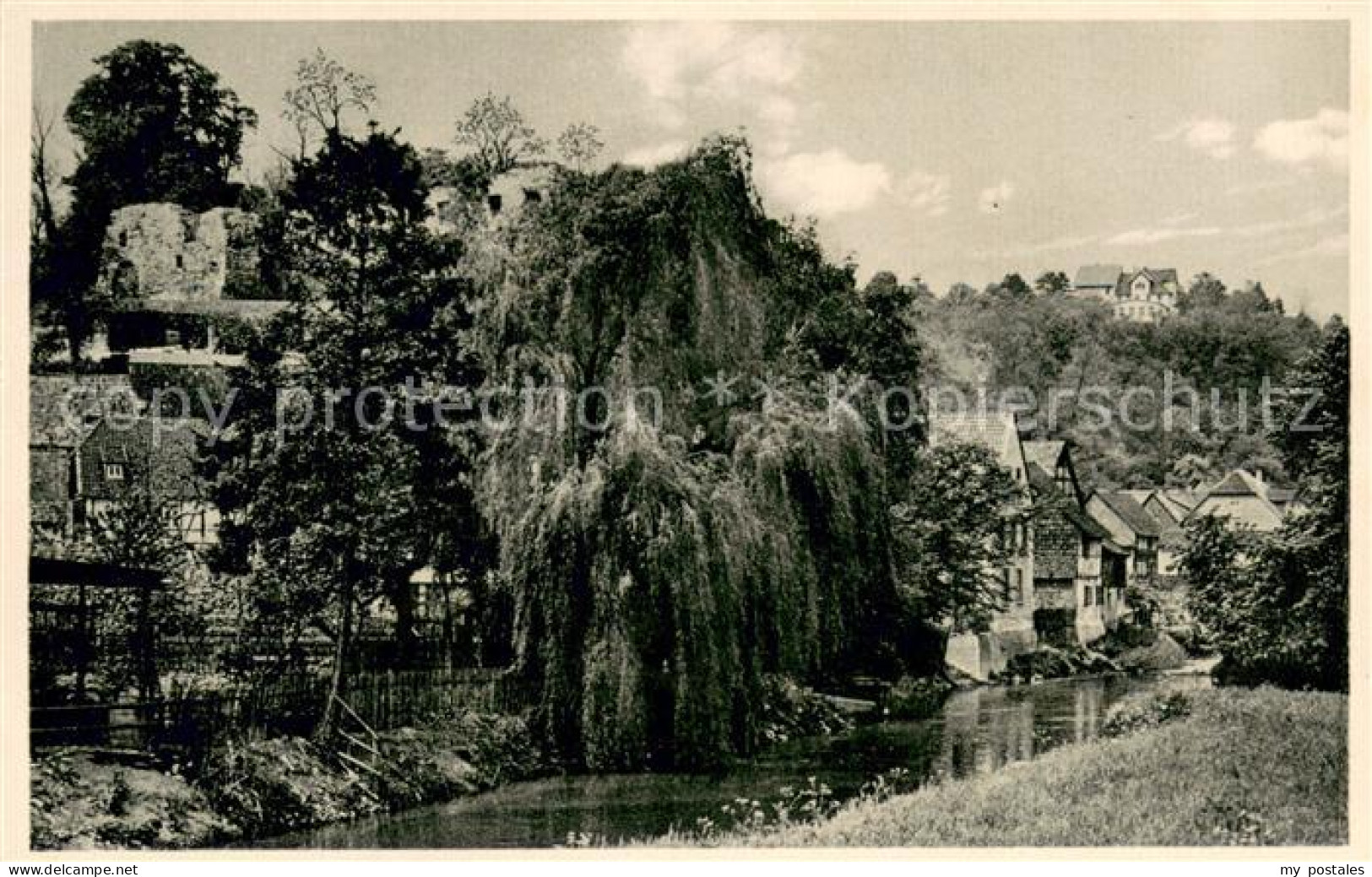 73670767 Salzderhelden Blick Auf Burgruine Und Berghotel Salzderhelden - Einbeck