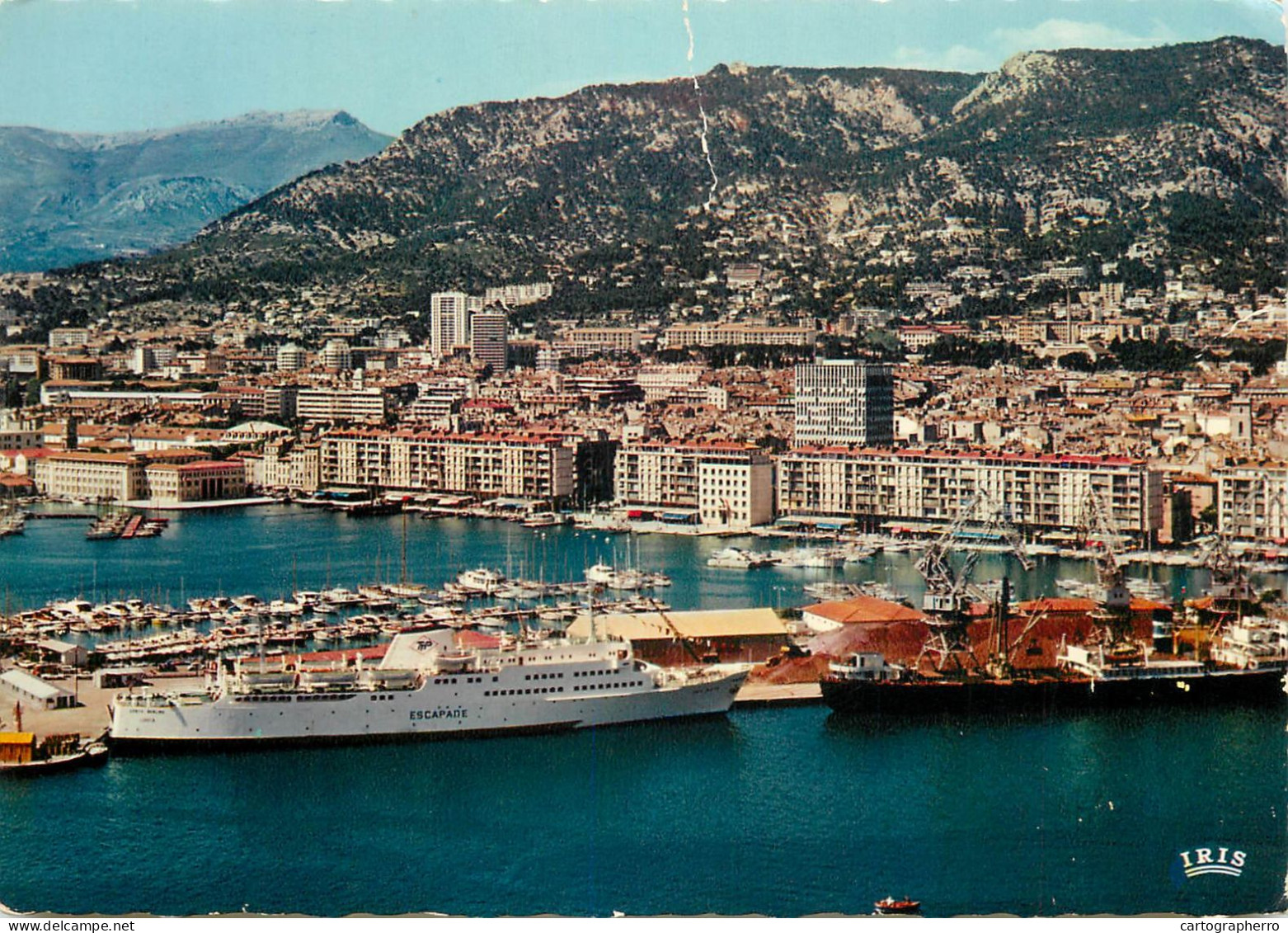 Navigation Sailing Vessels & Boats Themed Postcard Toulon Var Coe D'Azur - Voiliers