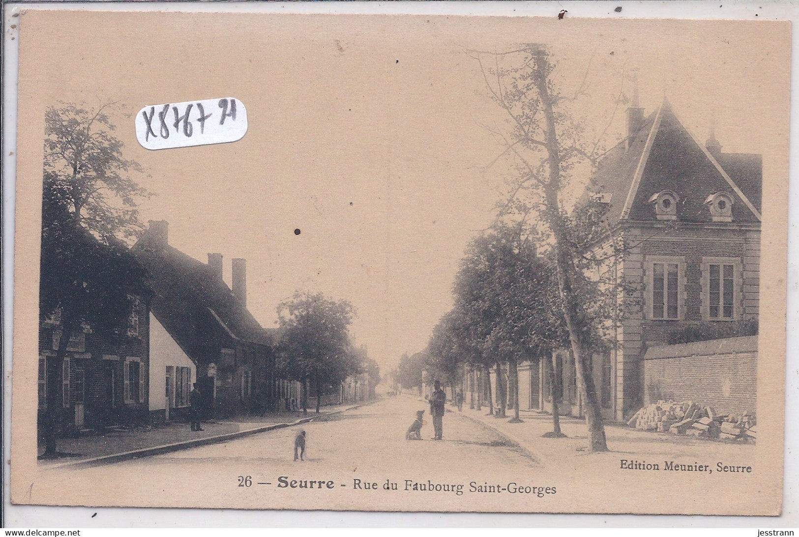 SEURRE- RUE DU FAUBOURG ST-GEORGES - Other & Unclassified
