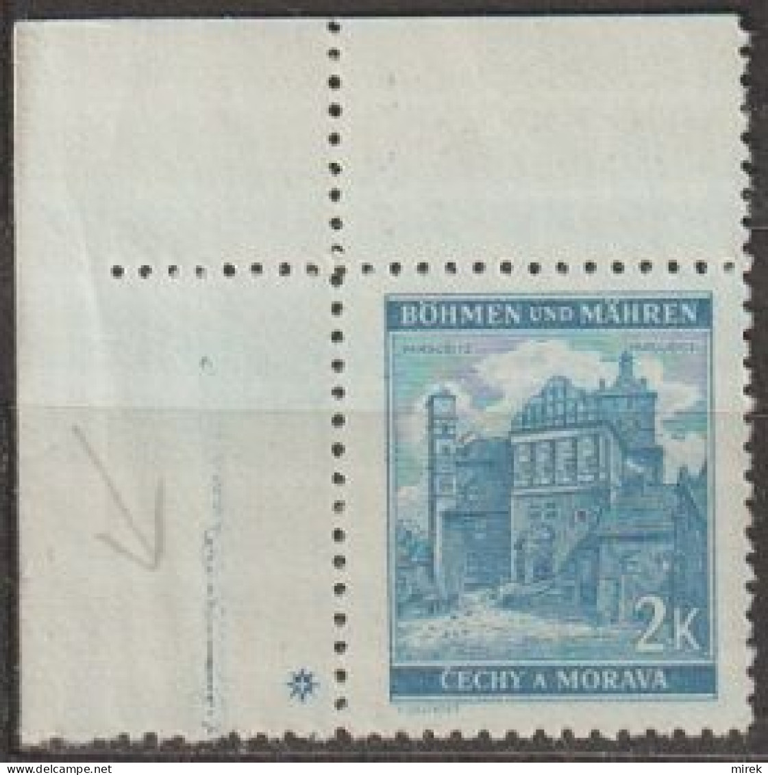 163/ Pof. 59, Color Spots - Unused Stamps