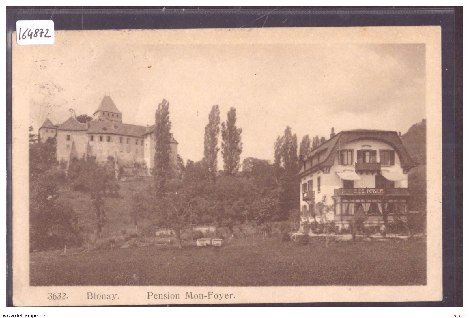 DISTRICT DE VEVEY - BLONAY - PENSION MON FOYER - TB - Blonay - Saint-Légier