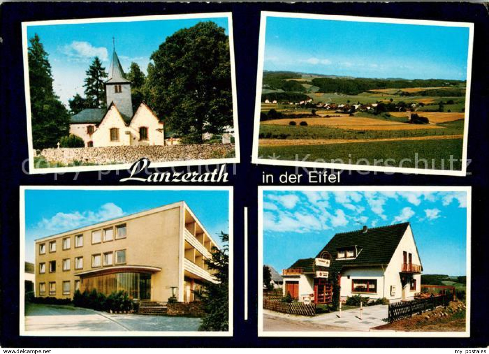 73670487 Lanzerath Bad Muenstereifel Ferienheim Der AWO Kapelle Landschaftspanor - Bad Münstereifel