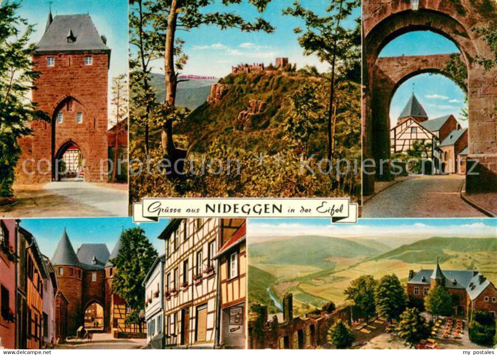 73670458 Nideggen Eifel Burg Burgansichten Nideggen Eifel - Other & Unclassified