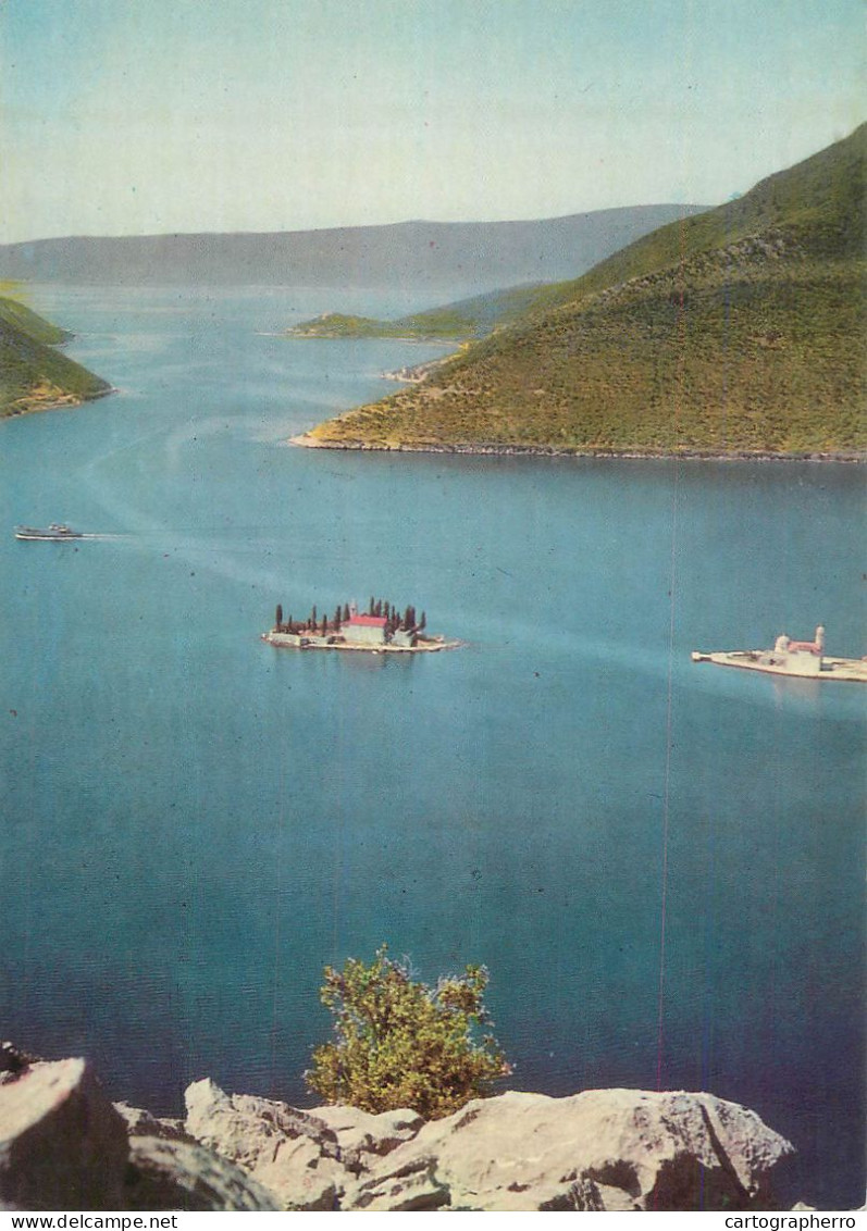 Navigation Sailing Vessels & Boats Themed Postcard Boka Kotorska - Voiliers