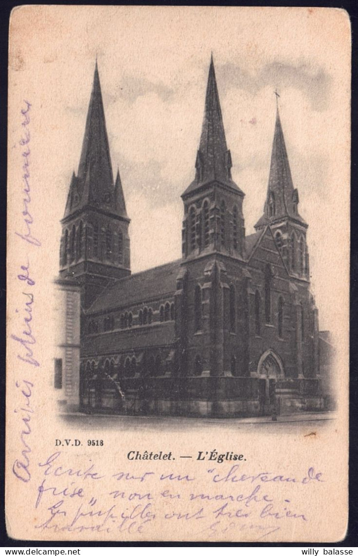 +++ CPA - CHATELET - Eglise - DVD 9518  // - Châtelet