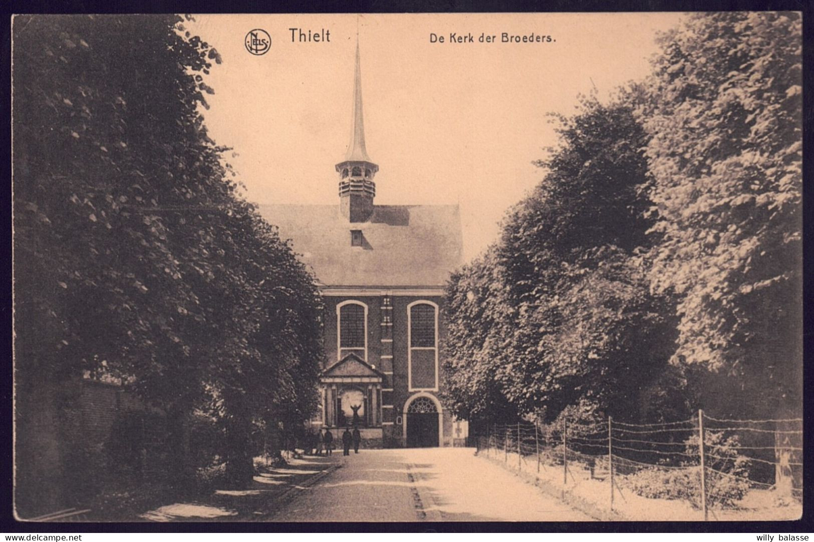 +++ CPA - THIELT - TIELT - De Kerk Der Broeders // - Tielt