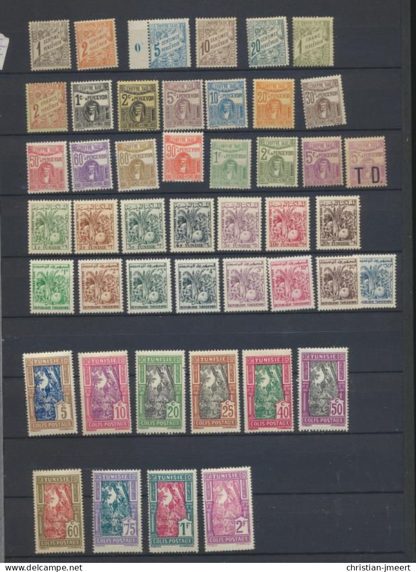 Tunisie  Beau Lot MNHXX/MHX Très Propre - Tunisia (1956-...)