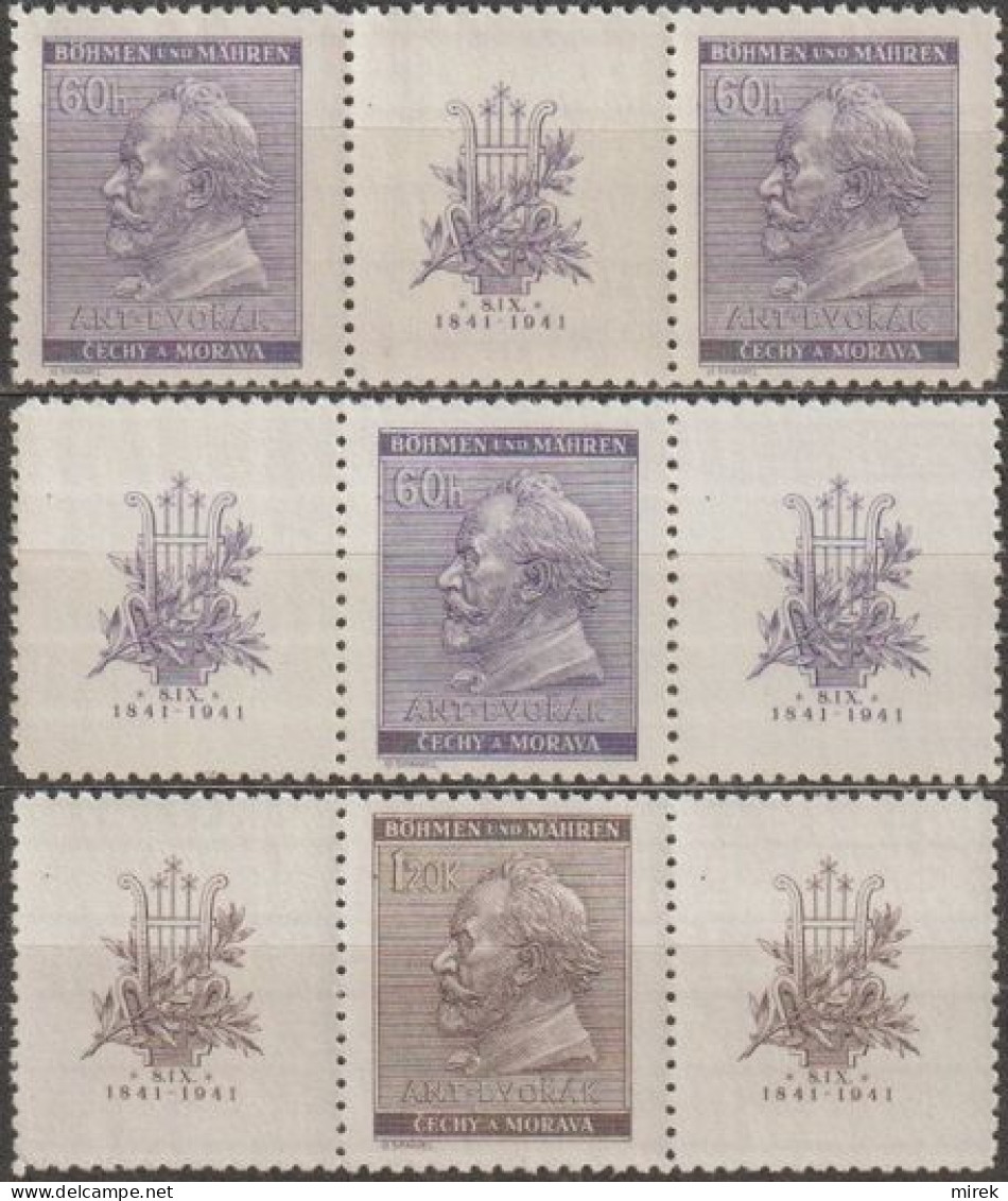 010/ Pof. 62-63, Stamps With Coupons - Ongebruikt