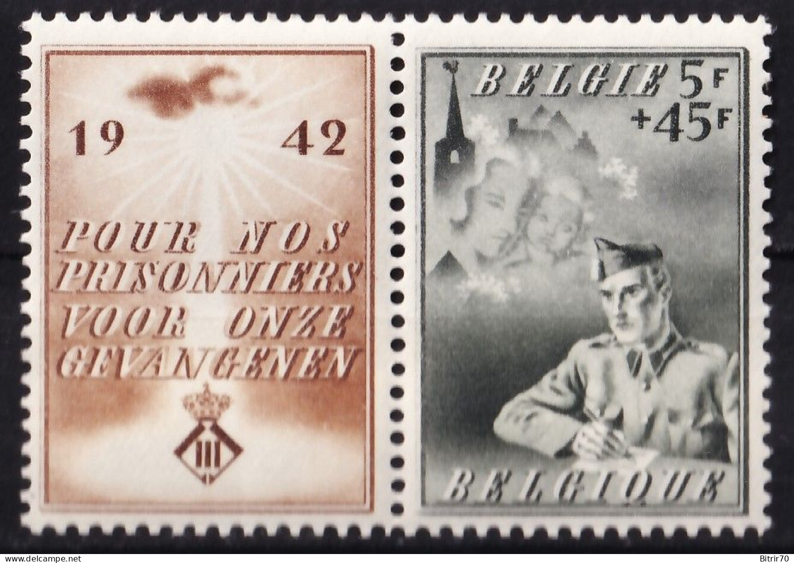 Belgica, 1942 Y&T. 602,  MNH. - Nuovi