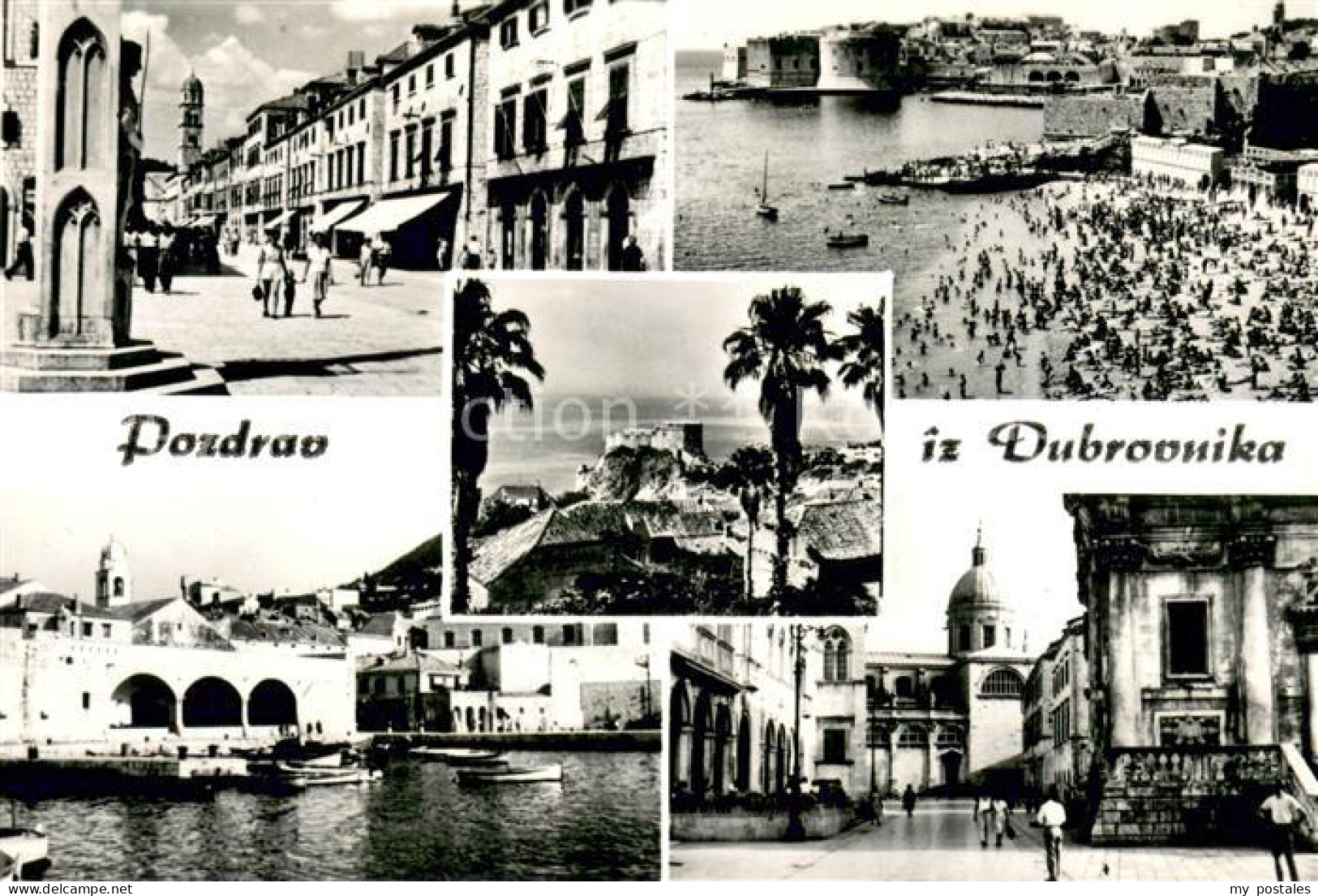 73670086 Dubrovnik Ragusa Stadtansichten Altstadt Hafen Strand Festung Dubrovnik - Croazia