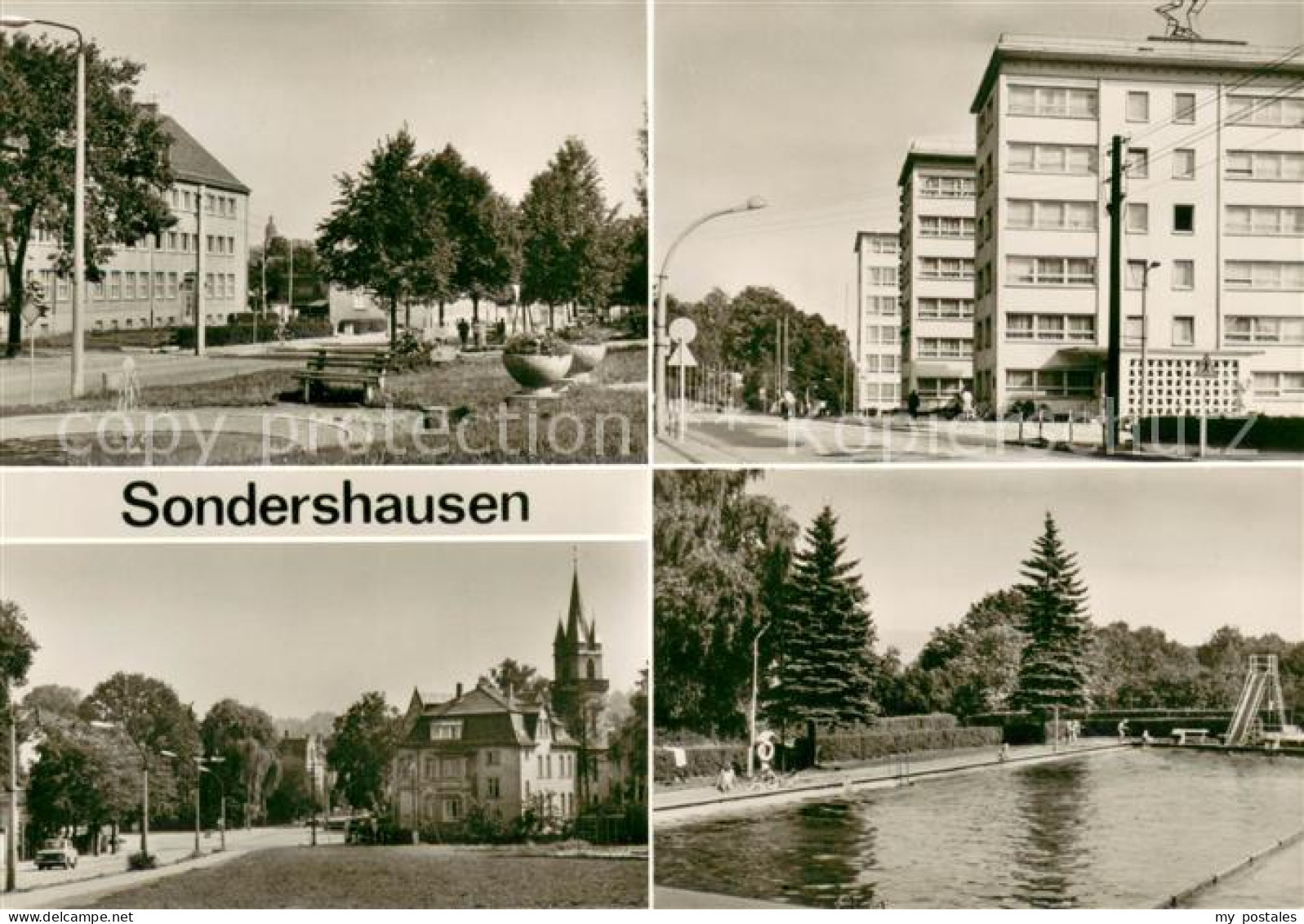 73670072 Sondershausen Thueringen Anlagen Beim Kaliklubhaus August Bebel Strasse - Sondershausen