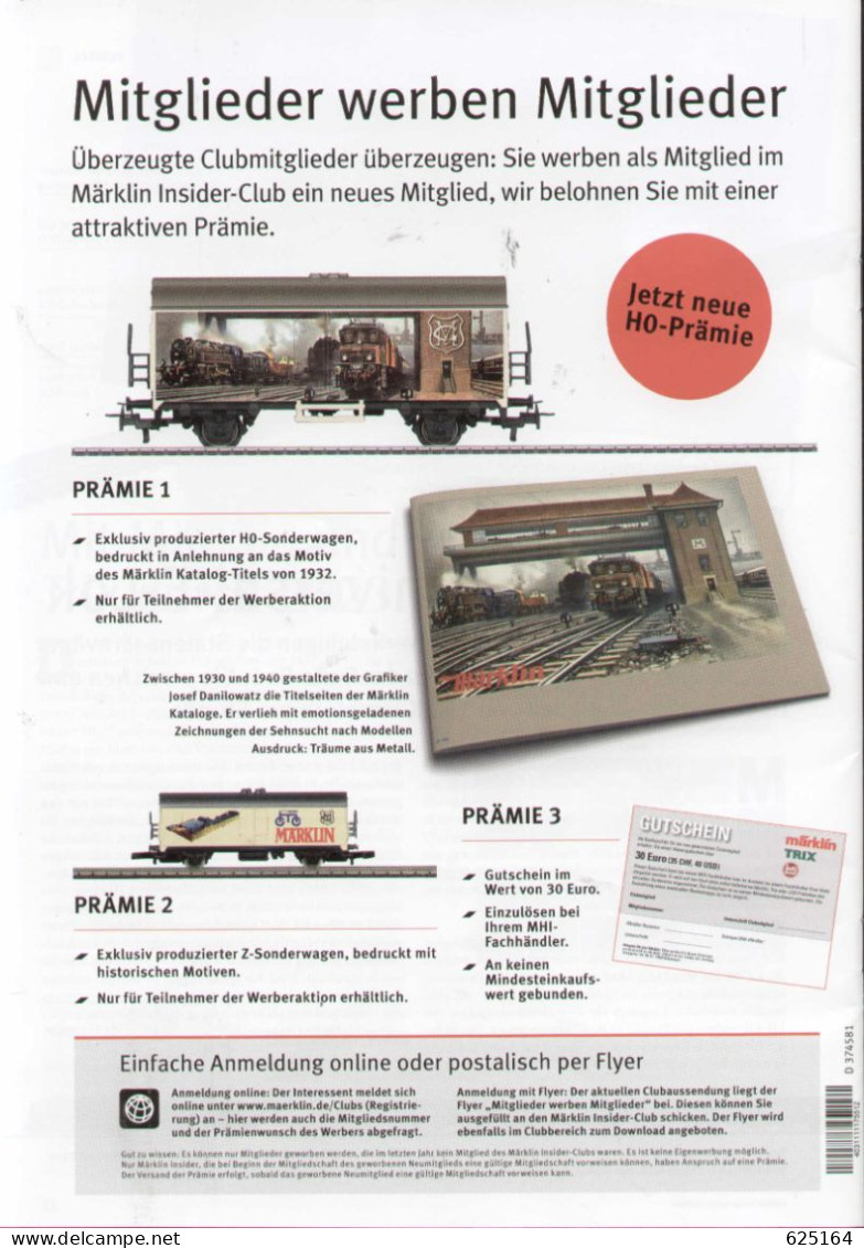 Catalogue-revue MÄRKLIN 2022 .05 Insider Club News -  Hohe Zugkraft - Alemania