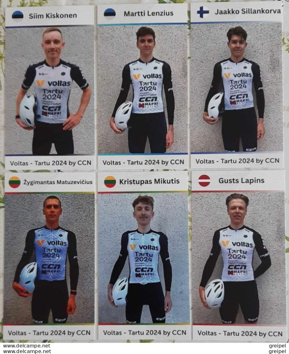 Cyclisme , Serie Team Voltas - Tartu 2024 By CCN Complete Sous Blister - Radsport