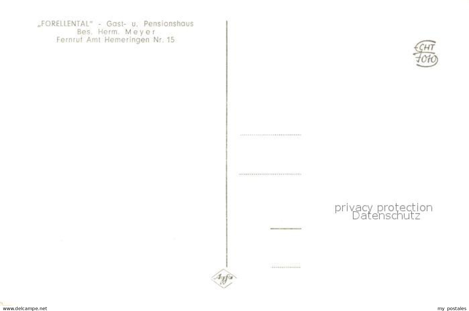 73669927 Hemeringen Forellental Kaffeegarten Und Liegewiese Hemeringen - Altri & Non Classificati