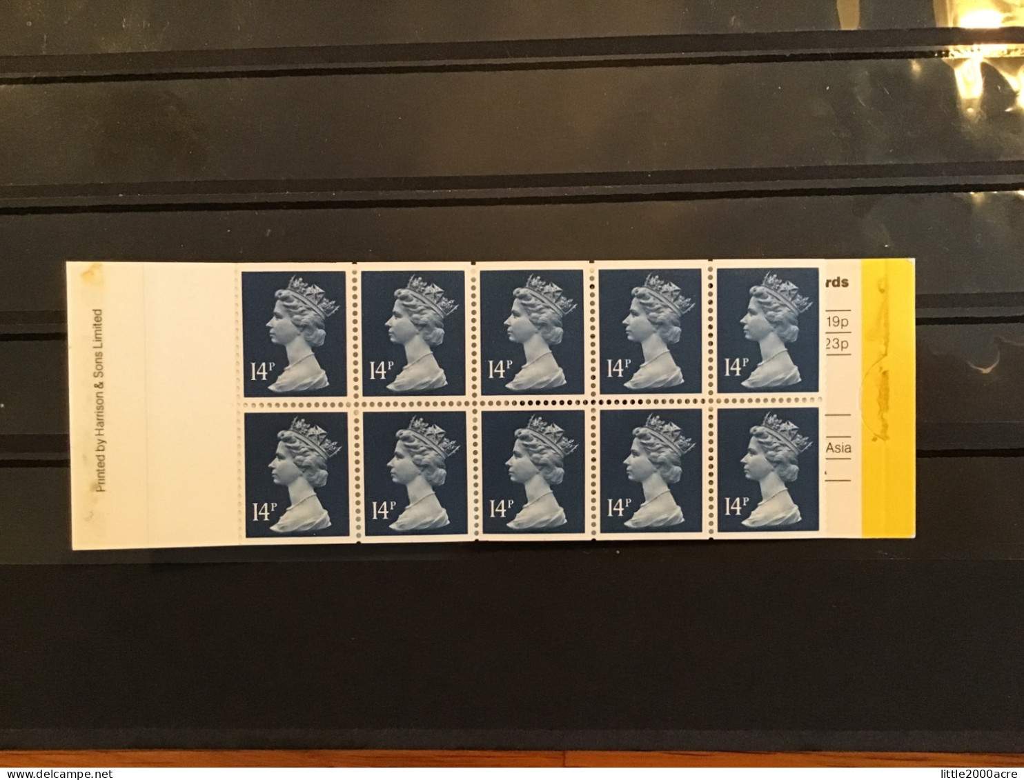 GB 1988 10 14p Stamps Barcode Booklet £1.40 MNH SG GK3 - Booklets