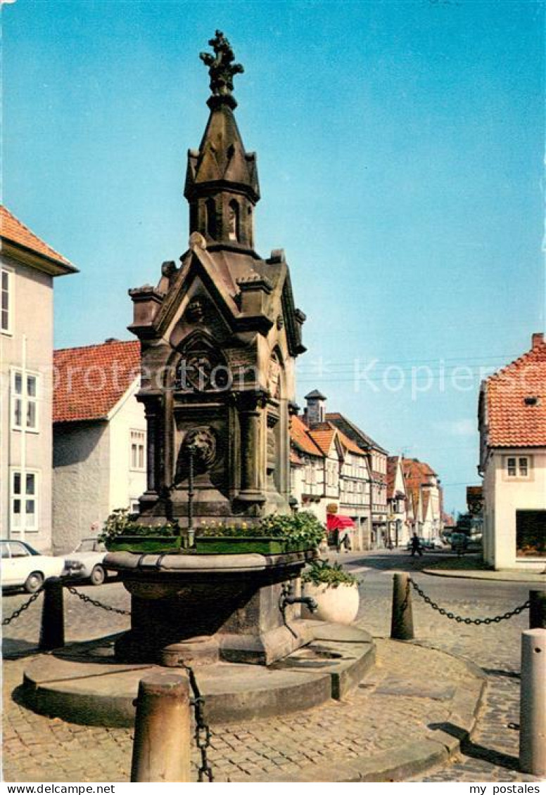 73669875 Obernkirchen Marktplatz Brunnen Obernkirchen - Altri & Non Classificati