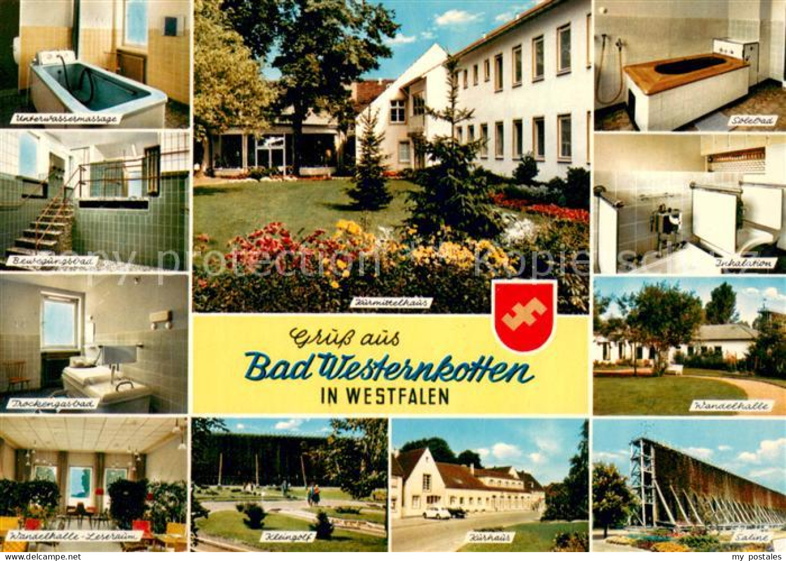 73669854 Bad Westernkotten Kurhaus Kurmittelhaus Wandelhalle Kuranwendungen Sali - Other & Unclassified