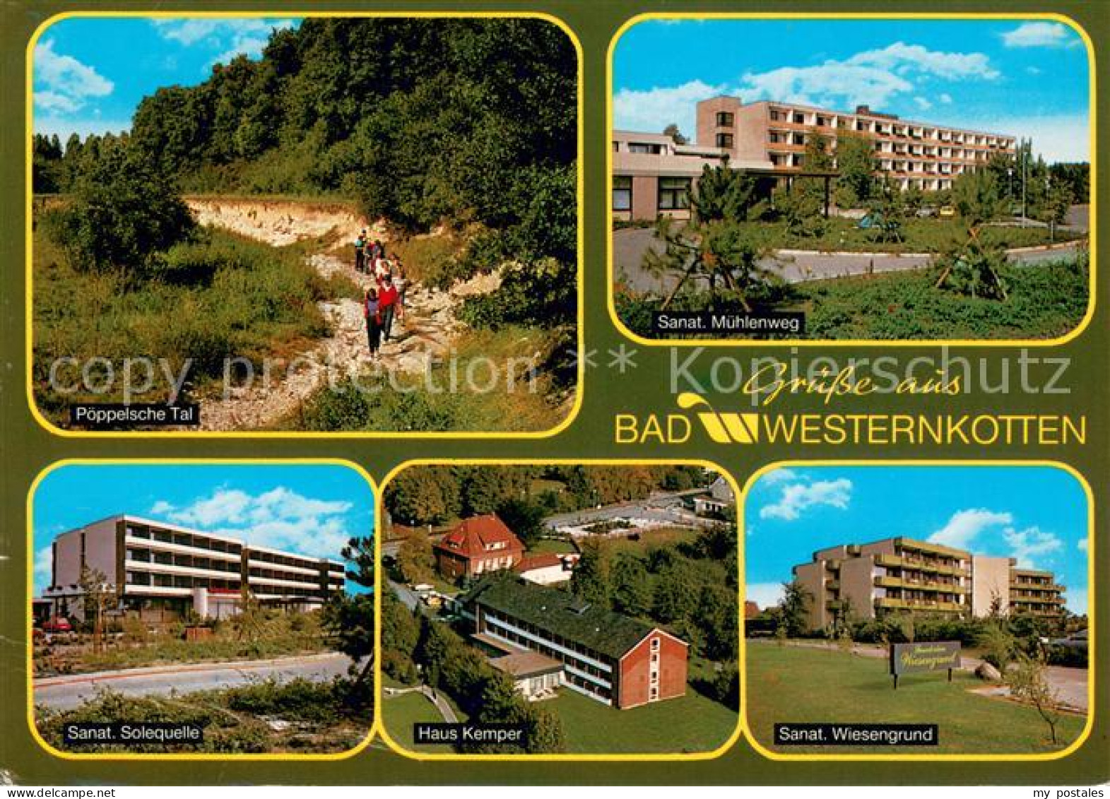 73669850 Bad Westernkotten Poeppelsche Tal Sanatorium Haus Kemper Bad Westernkot - Altri & Non Classificati