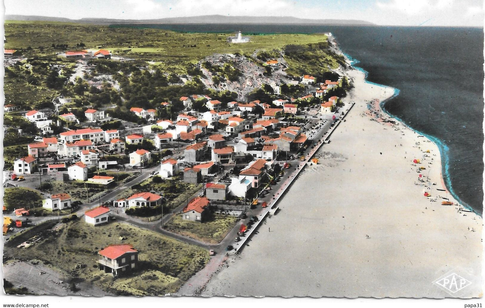 LEUCATE -PLAGE  Vue Générale Prise D'avoin - Leucate