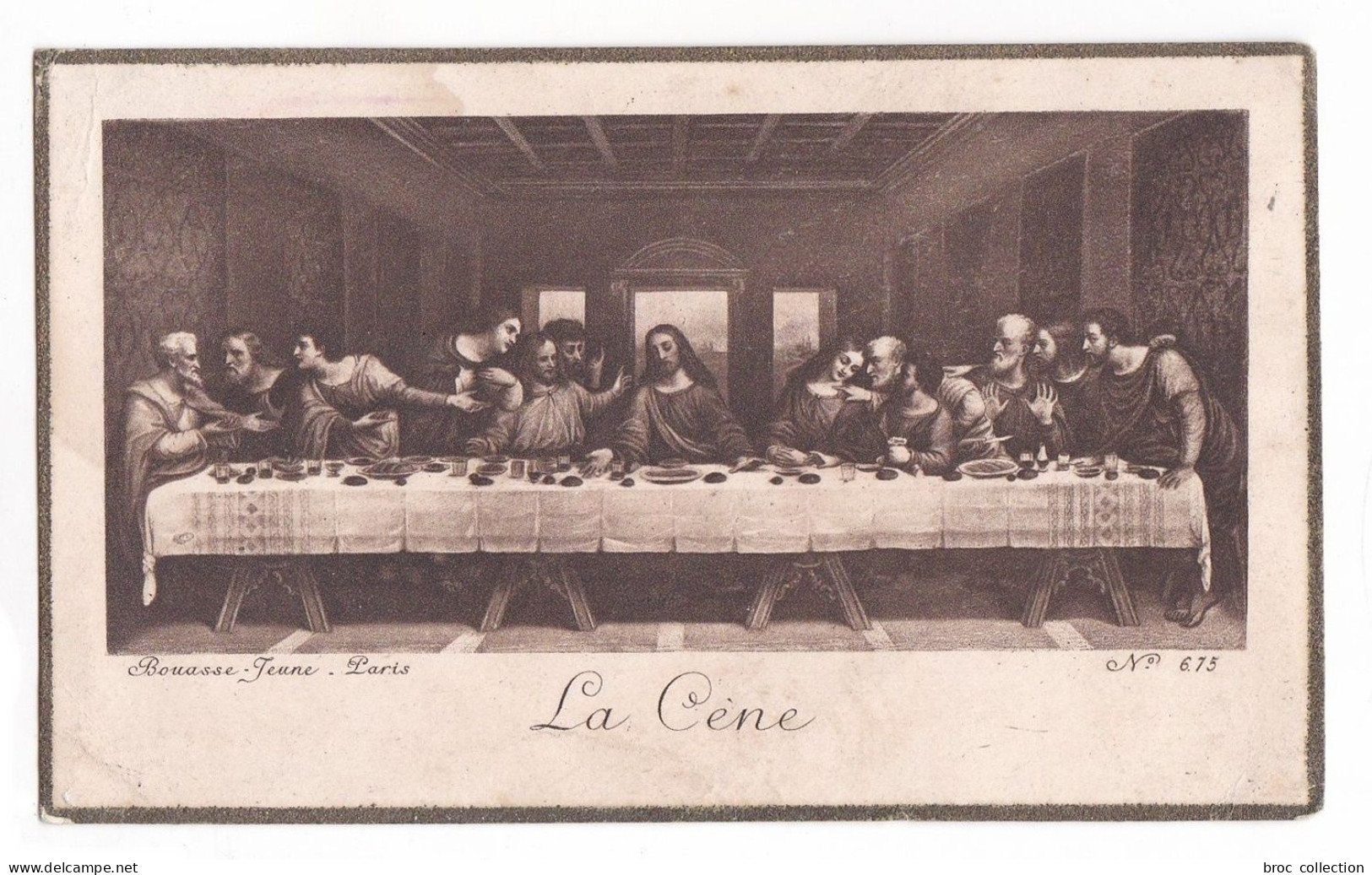 Paris, 1re Communion De François Brochet, 1907, église Saint Lambert De Vaugirad, Lycée Buffon - Imágenes Religiosas