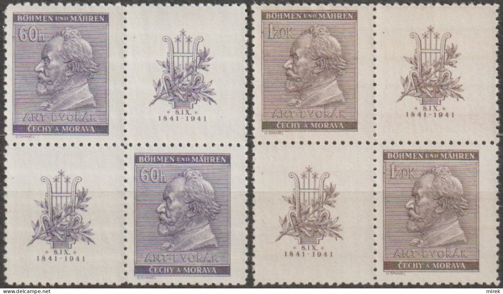 014/ Pof. 62-63, Small Cross - Unused Stamps