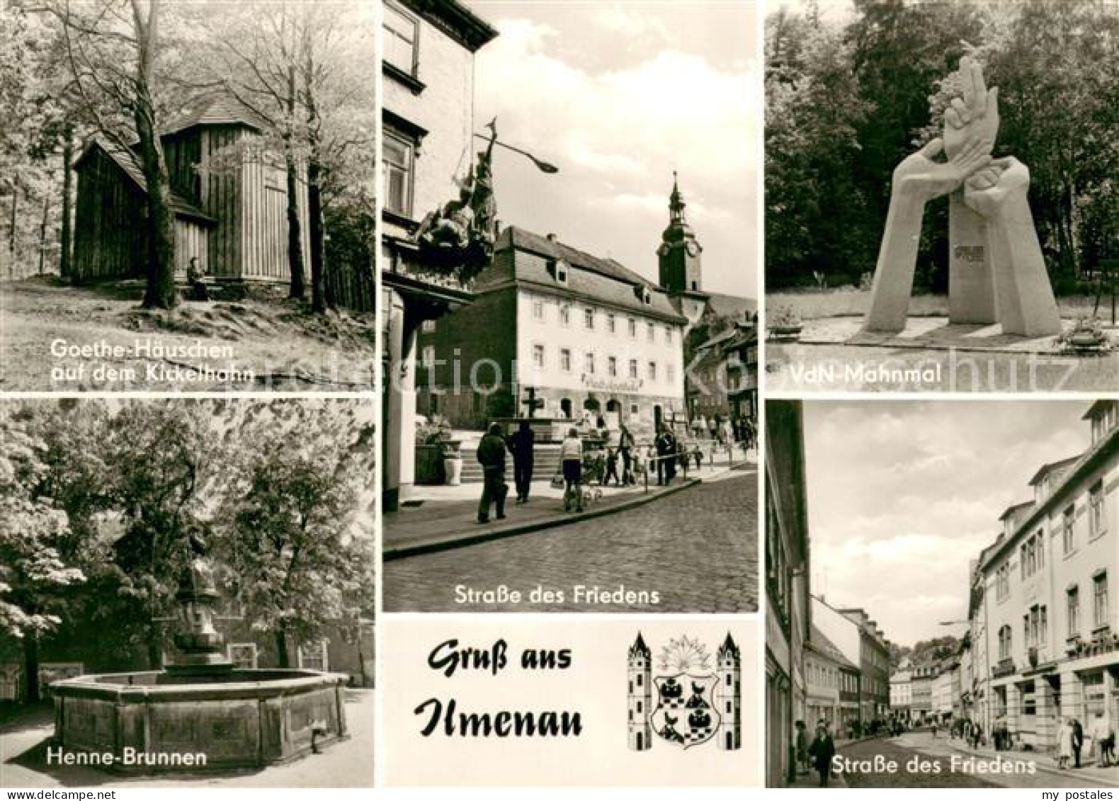 73669793 Ilmenau Thueringen Goethe Haeuschen Auf Dem Kickelhahn Henne-Brunnen St - Ilmenau