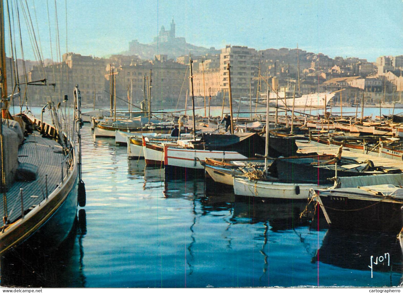 Navigation Sailing Vessels & Boats Themed Postcard Marseille Fishing Boats - Velieri