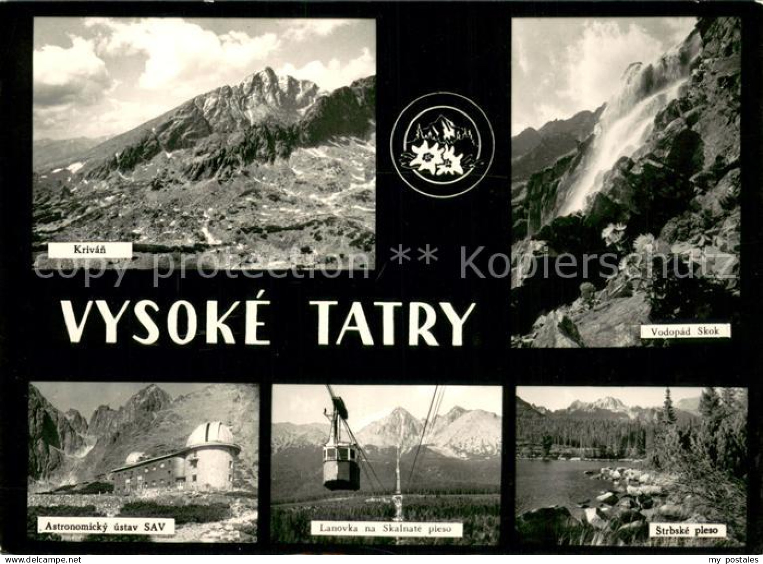 73669773 Vysoke Tatry Krivan Vodopad Skok Astronomicky Ustav SAV Lanovka Na Skal - Eslovaquia