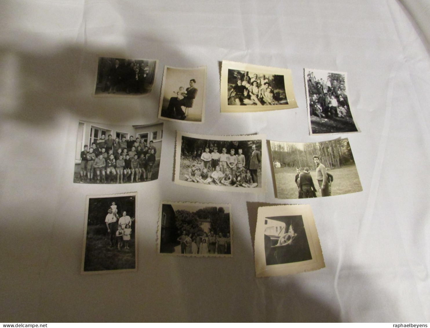 Lot Photographies Argentiques Thème Enfants Personnes BO / P8 - Personnes Anonymes