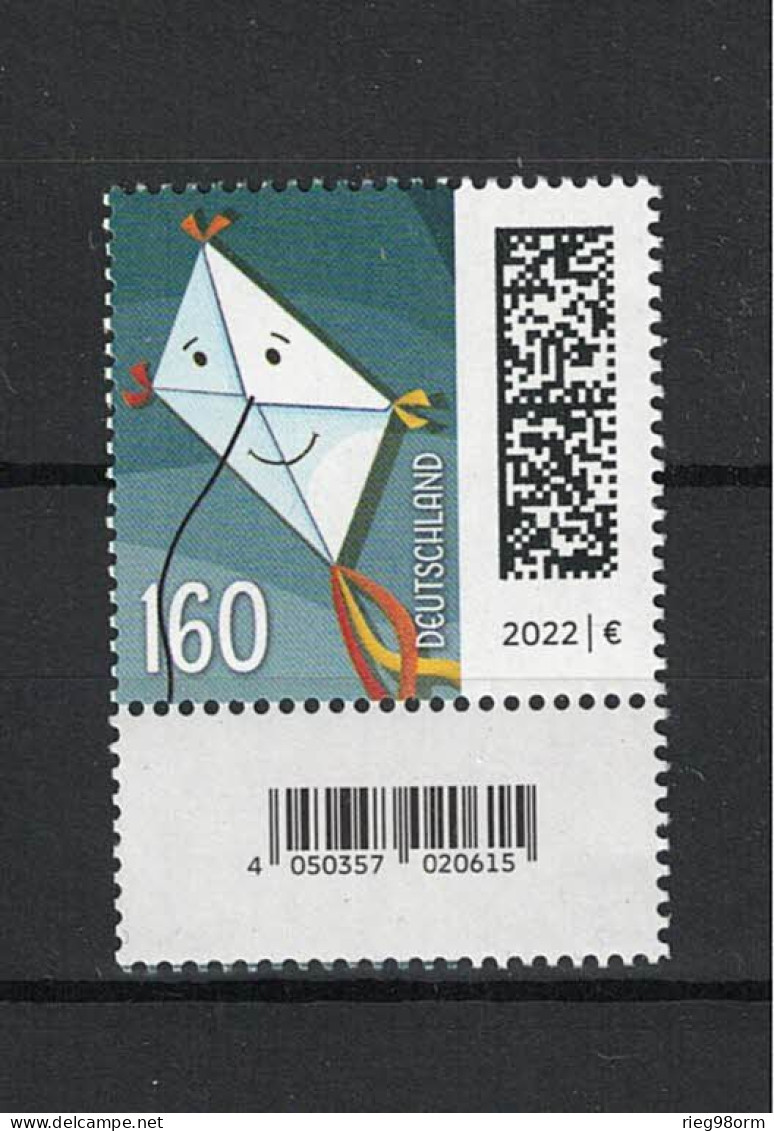 BRD Welt Der Briefe: "Briefdrachen" Mi-Nr. 3647 S Zd 1 Aus 200er Rolle ** (Bundesdruckerei Berlin) - Unused Stamps