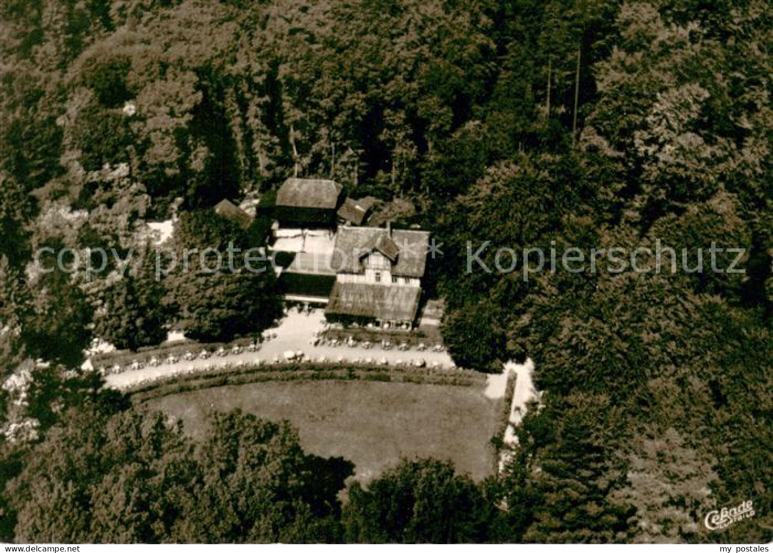 73669664 Koenigslutter Elm Waldgaststaette Tetzelstein Fliegeraufnahme Koenigslu - Königslutter