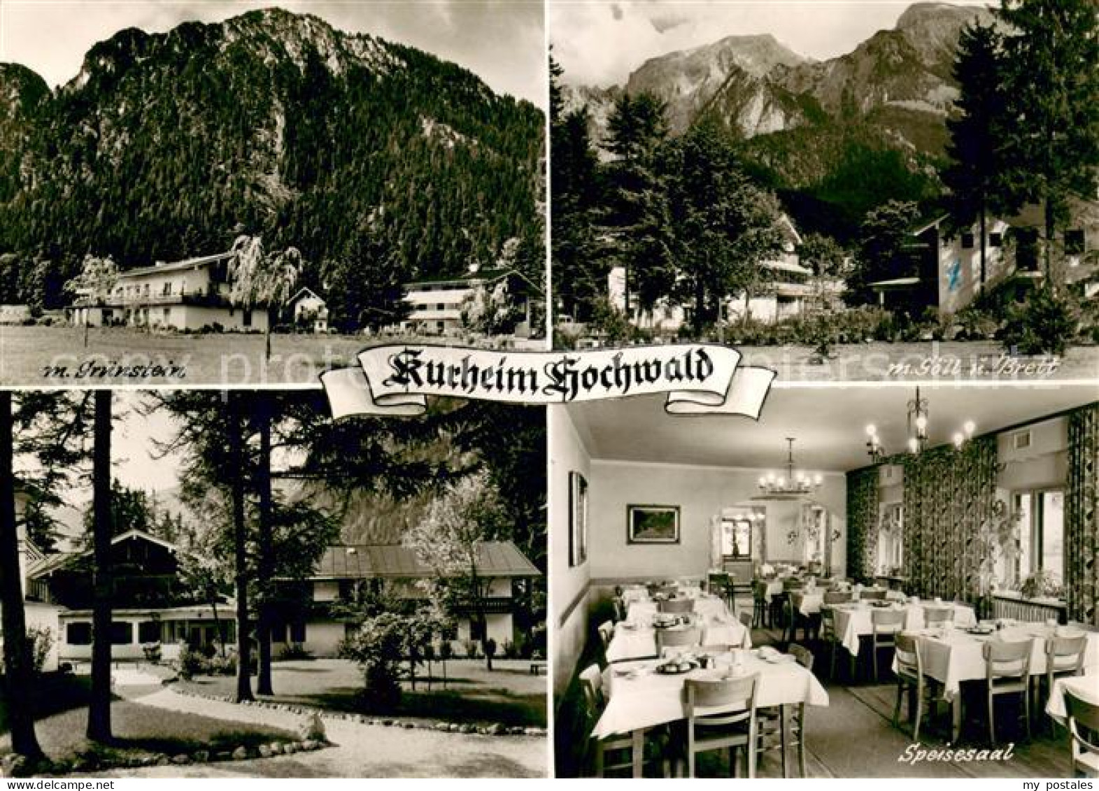 73669649 Schoenau Berchtesgaden Kurheim Hochwald Speisesaal Alpenblick Schoenau  - Berchtesgaden