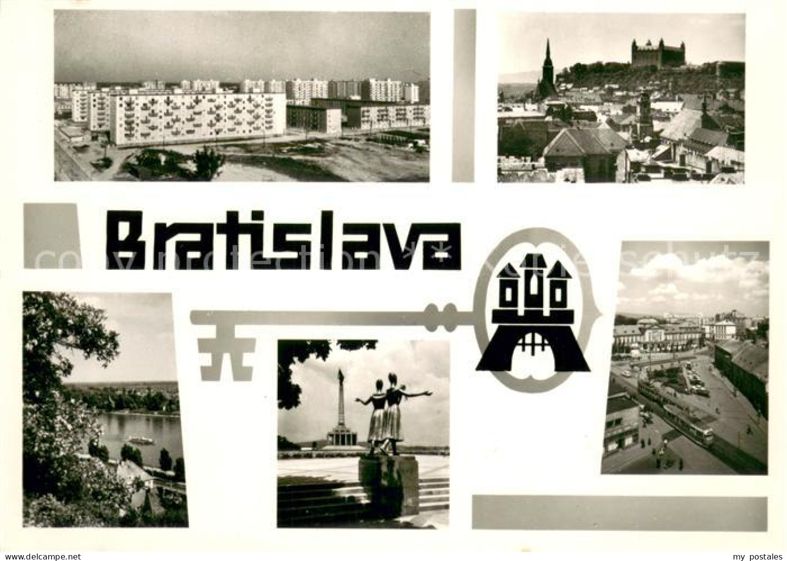 73669603 Bratislava Pressburg Pozsony Strkovec Hrad Dunaj Slavin Mierove Namesti - Slovakia