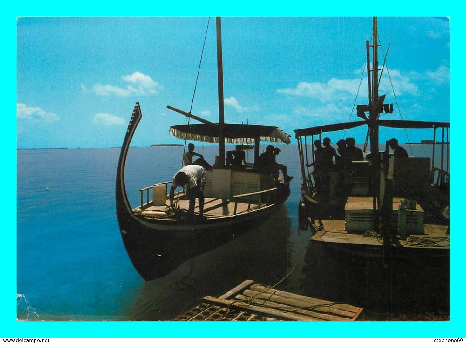 A856 / 471 MALDIVES DHONI'S ( Bateau ) - Maldive