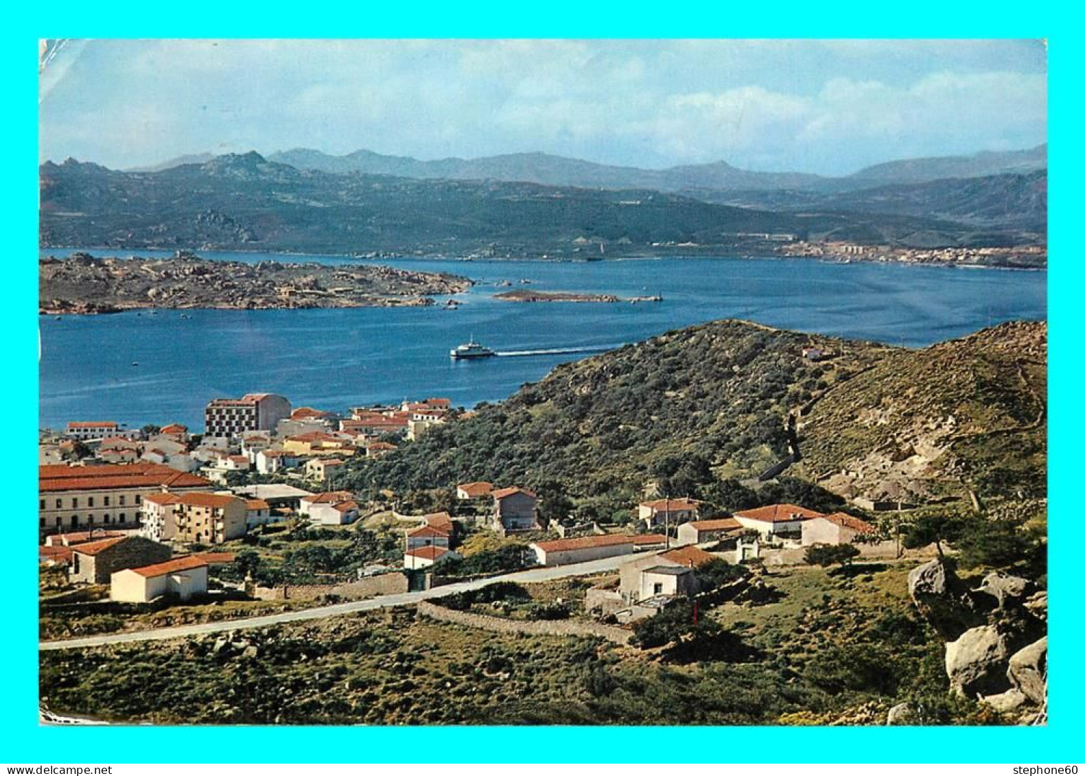 A856 / 491 Italie LA MADDALENA Vue Avec Palau - Sassari