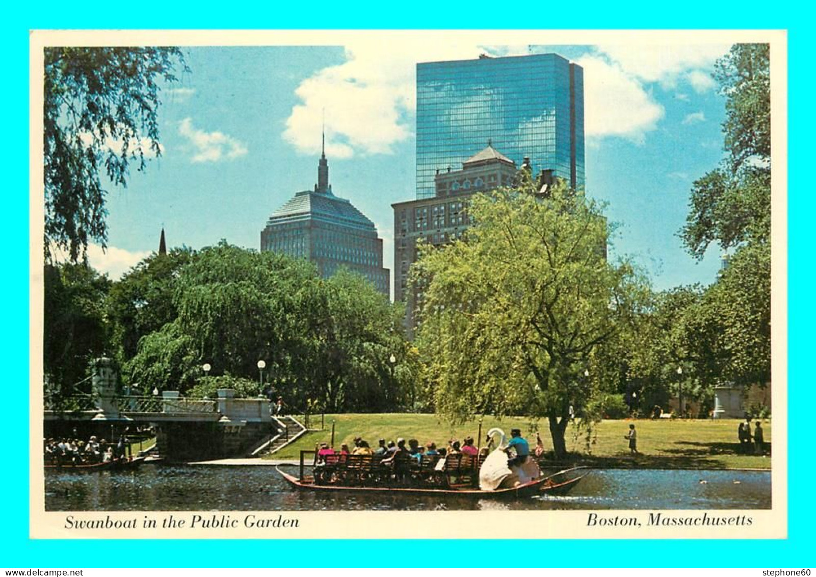 A856 / 499 BOSTON Swanboat In The Public Garden - Boston