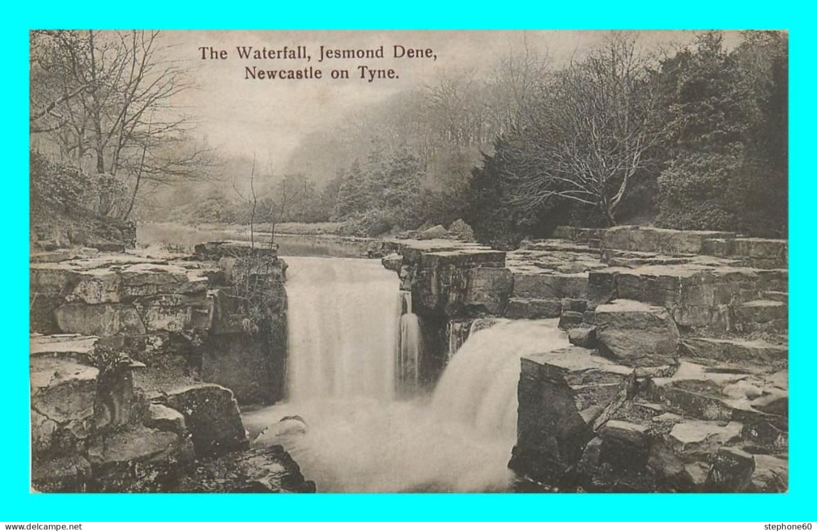A853 / 419  The Waterfall Jesmond Dene Newcastle On Tyne - Newcastle-upon-Tyne