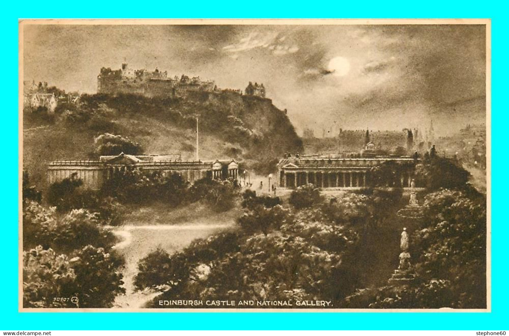 A853 / 423  Edinburgh Castle And National Gallery - Midlothian/ Edinburgh