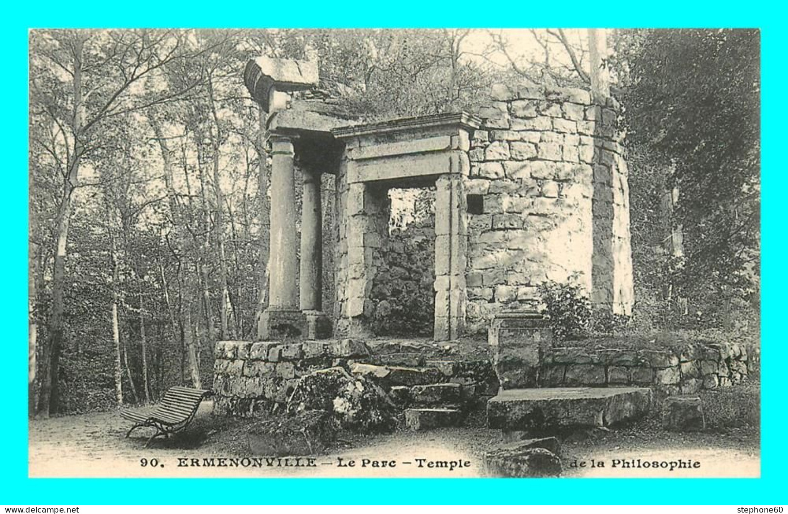 A855 / 239 60 - ERMENONVILLE Le Parc Temple De La Philosophie - Ermenonville