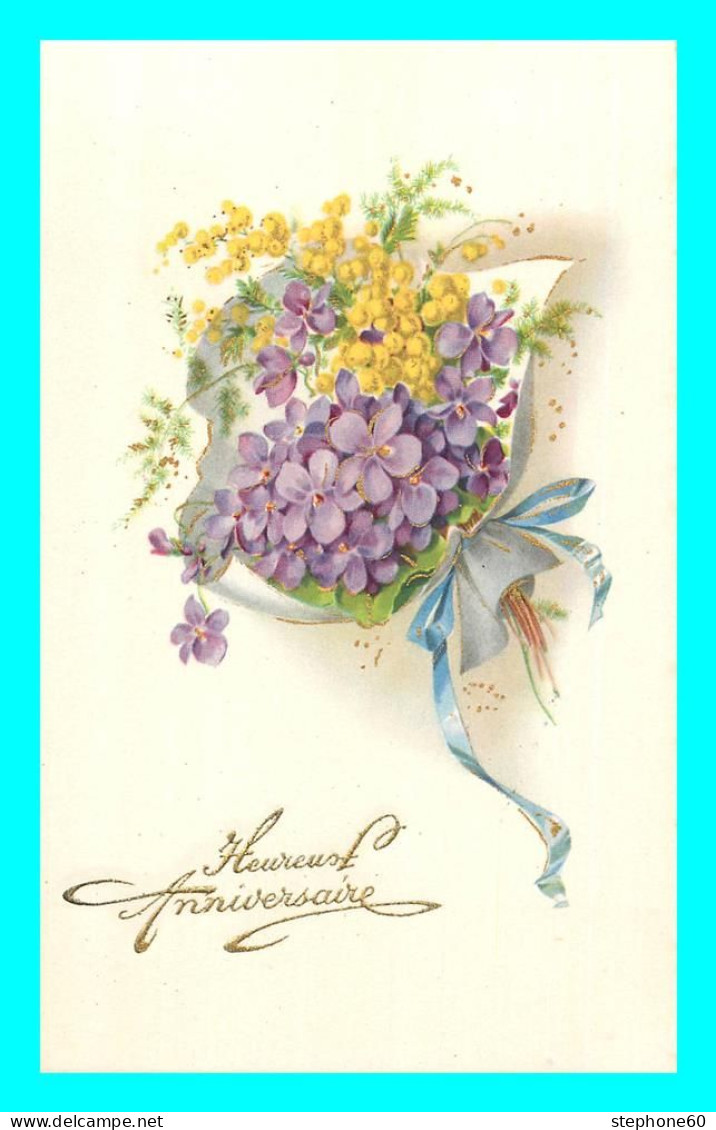 A855 / 509 ANNIVERSAIRE Fleur - Anniversaire