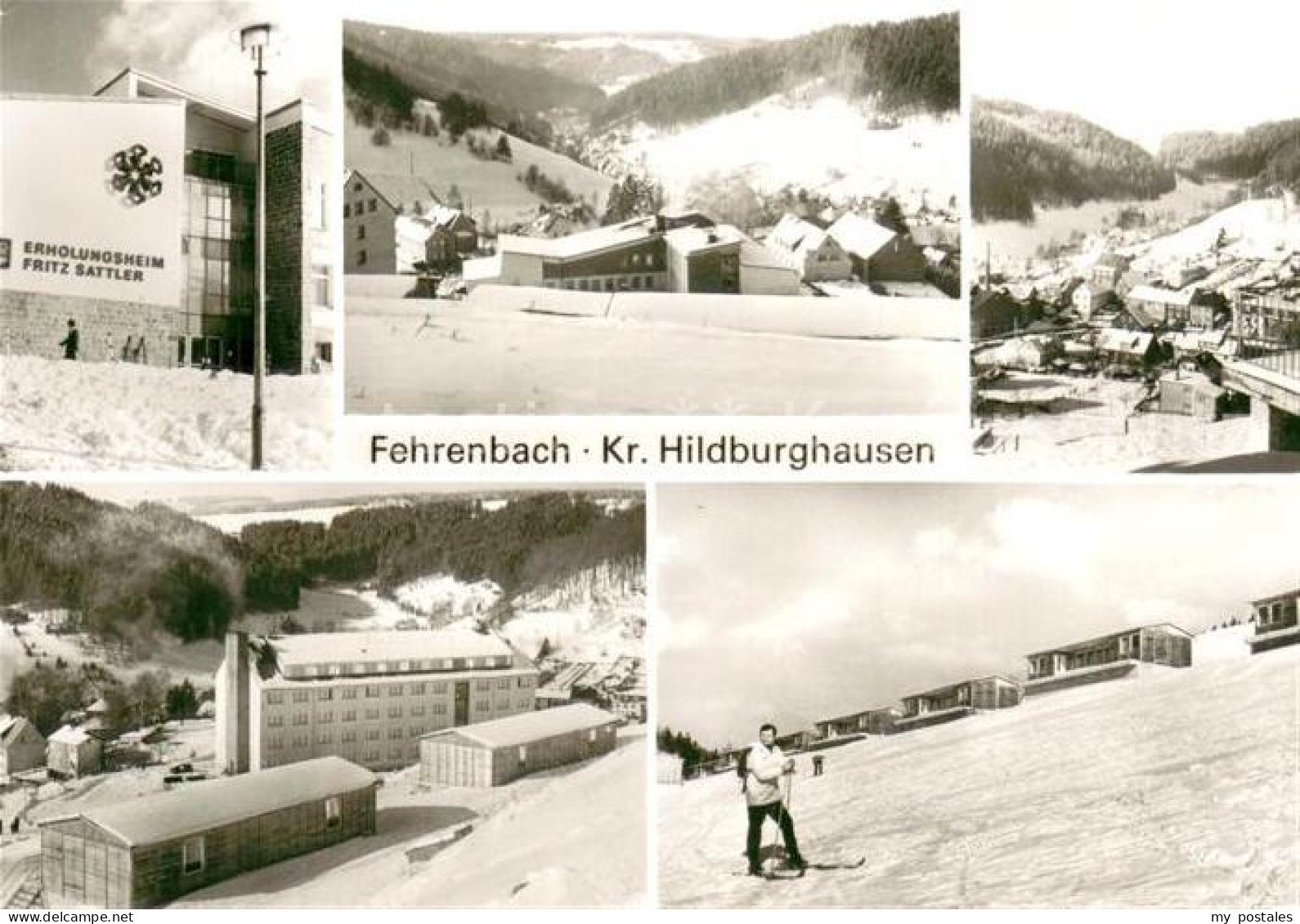 73669589 Fehrenbach Thueringer Wald Erholungszentrum Fritz Sattler Wintersport F - Masserberg