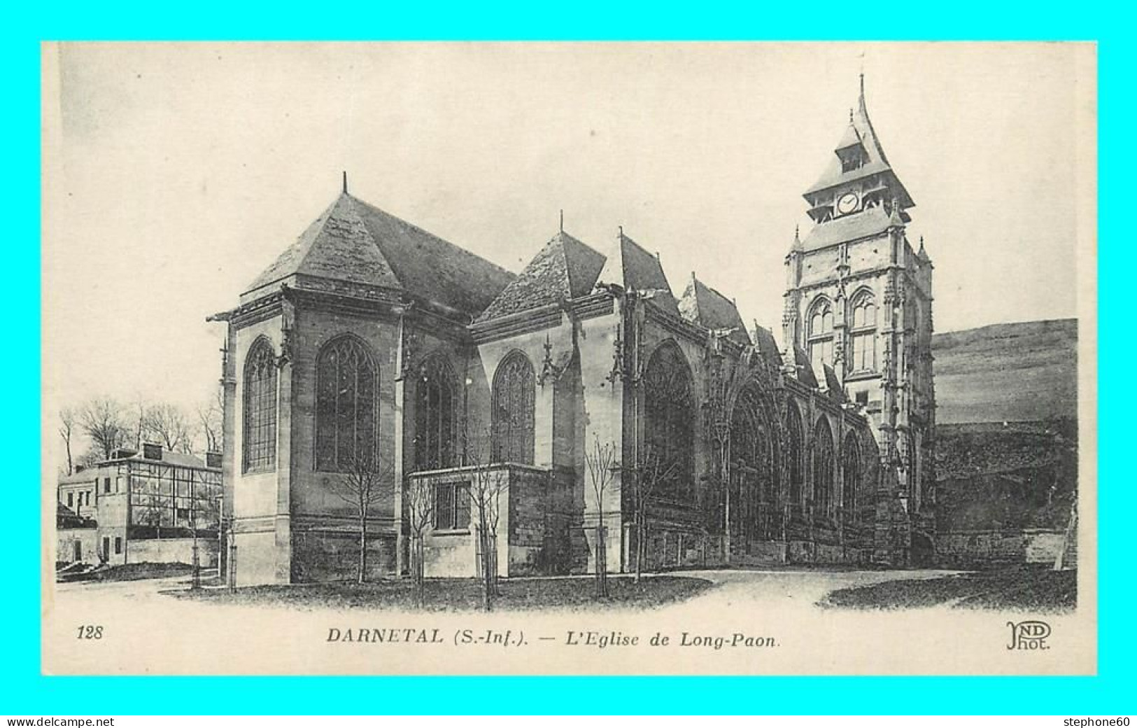 A851 / 553 76 - DARNETAL Eglise De Long Paon - Darnétal