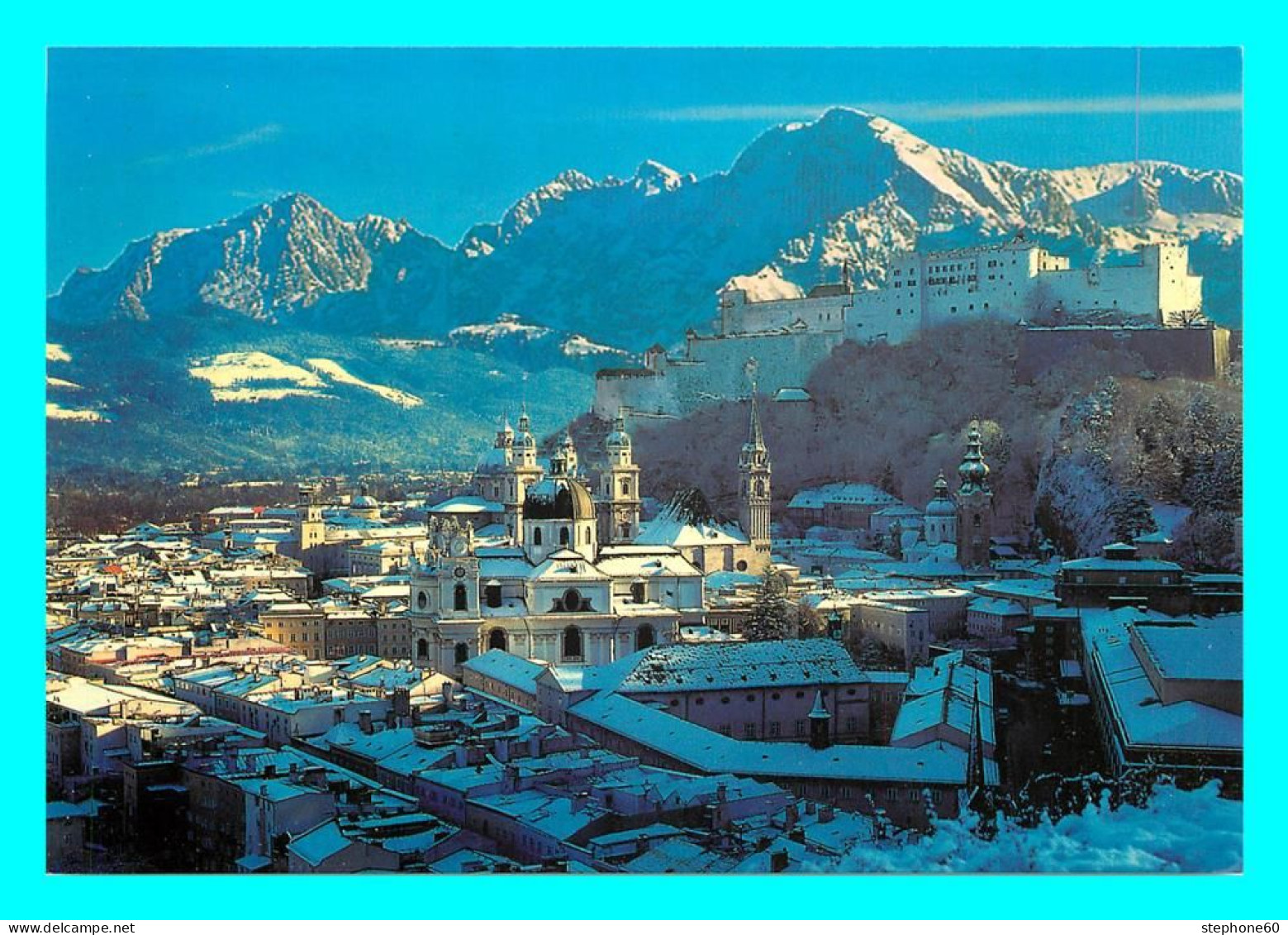 A856 / 083 SALZBOURG Vue Sur La Ville Ancienne Du Monchsberg - Salzburg Stadt
