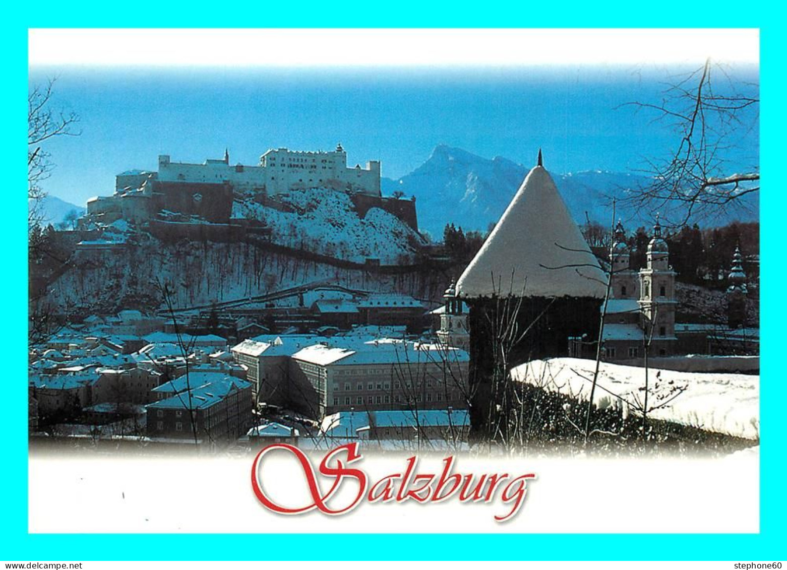 A856 / 085 SALZBOURG Vue Sur La Ville Ancienne Du Monchsberg - Salzburg Stadt